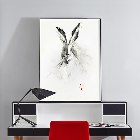 Mr. Rabbit (18"W x 24"H x 2"D)