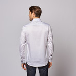 Isaac B. // Graph Accent Shirt // White (M)