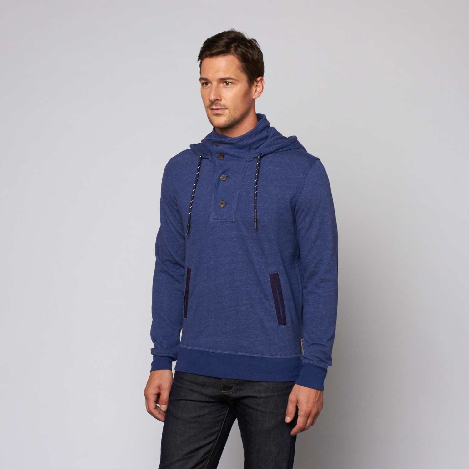 Johnny Fleece Hoodie // Azul Blue (XL) - Surfside Supply Co. - Touch of ...