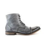 Urban Cap-Toe Ankle Boot  //  Black (US: 8.5)
