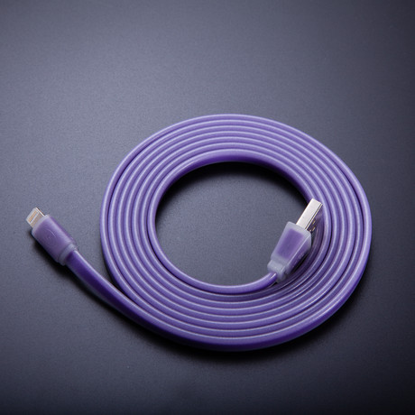Apple Lightning Color Cable // Purple (3 Feet)