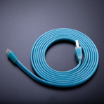 Apple Lightning Charge & Sync Data Cable // Blue (3 Feet)