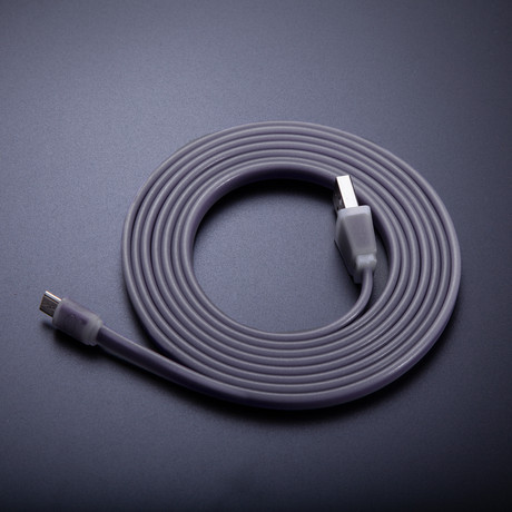Micro USB Color Cable // Gray (3 Feet)