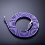 Micro USB Color Cable // Purple (3 Feet)