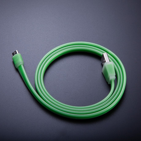 Micro USB Color Cable // Green (3 Feet)