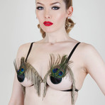 Showgirl Limited Collection Bra // Gold (Small)