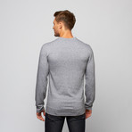 Dylan Ribkoff // State Fare // Floral Pocket Sweatshirt // Mixed Grey (M)