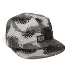 Camo 5 Panel Sport Cap // Charcoal