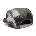 Camo 5 Panel Sport Cap // Charcoal