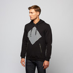 Diamond Hooded Sweatshirt // Black (XL)