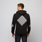 Diamond Hooded Sweatshirt // Black (XL)