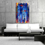 Blue Melodies (16"L x 20"W)