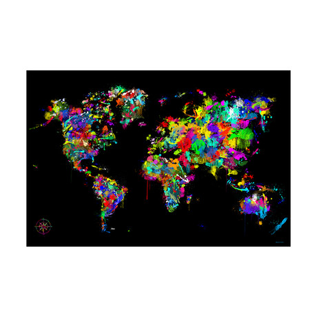 World of Colors (16"L x 20"W)