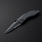 Schrade Mini Landshark Folding Knife (Non Serrated)