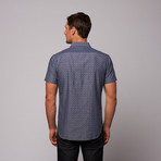 Japanese Paisley Short Sleeve // Light Blue (S/M)