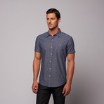 Japanese Paisley Short Sleeve // Light Blue (S/M)