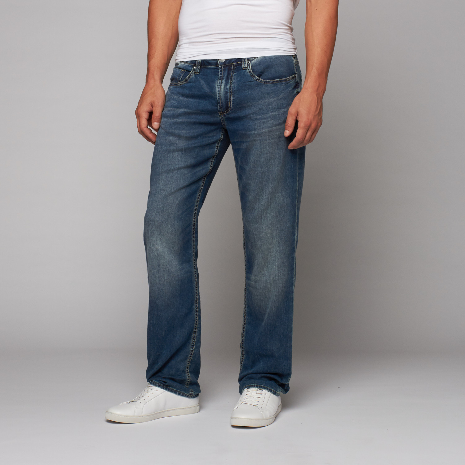 Fred-X Jean // Indigo (31WX30L) - Buffalo Jeans - Touch of Modern
