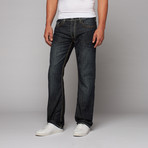 Driven Basic Jean // Dark Worn Out (38WX30L)