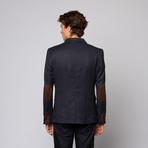 Elbow Patch Blazer // Navy (S)