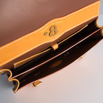 No. 8 Briefcase // Whaler Tan