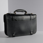 No. 8 Briefcase // True Black