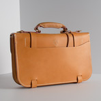 No. 8 Briefcase // Whaler Tan