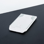 Plinth Tablet Stand // White + Dove Grey