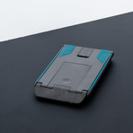 Plinth Tablet Stand // Graphite + Teal