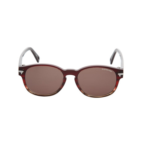 Rovic Sunglasses // Striped Brown