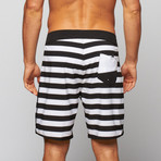 Legion Boardshort // Black Stripe (36)