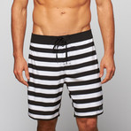 Legion Boardshort // Black Stripe (36)