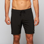 Captain Boardshort // Black (34)