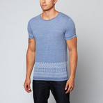 Danby Tee // Light Blue Speckle (L)