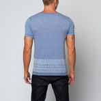 Danby Tee // Light Blue Speckle (L)