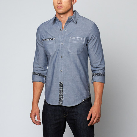 Whitfield Button-Up Shirt // Chambray (S)