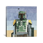 Portrait of Boba Fett (18"L x 18"H x 0.75"D)