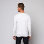 Sportsman // Interlock Long-Sleeve Shirt // White (M)