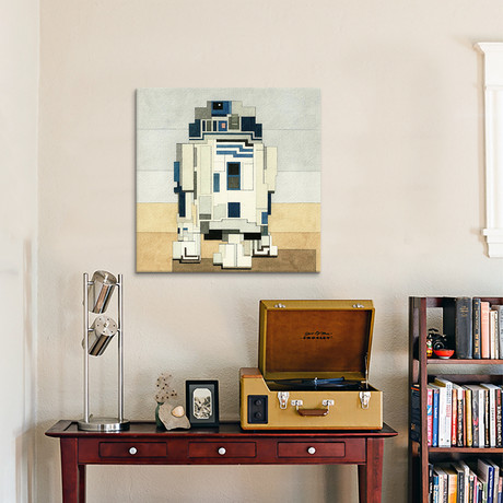 R2-D2 (18"L x 18"H x 0.75"D)