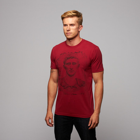 Caesar T-Shirt // Red (2XL)