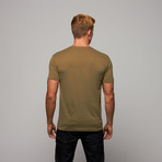 Lady Justice T-Shirt // Army Green (S)