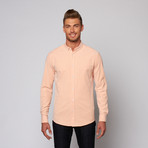 High Summer Oxford Button Down Shirt // Orange (S)