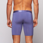 Naked Spectra Boxer Brief // Purple Slate (Large)