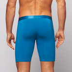 Naked Spectra Boxer Brief // Deep Turquoise (Large)