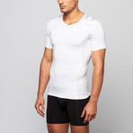Men's Pullover Posture Shirt 2.0 // White + Gray (S)