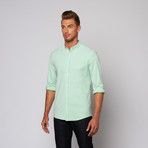 Dansk Dansk // High Summer Oxford Button Down Shirt // Green (3XL)