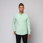 Dansk Dansk // High Summer Oxford Button Down Shirt // Green (3XL)