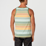 Porter Sublimated Stripe Tank // Gold (XL)