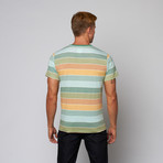 Mason Sublimated Stripe Tee // Gold (S)