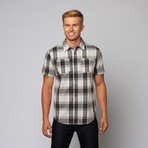 Zuma Plaid Button Up // Black (S)