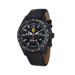 Scuderia Quartz Chronograph // FE-07-IPB-CP-BK